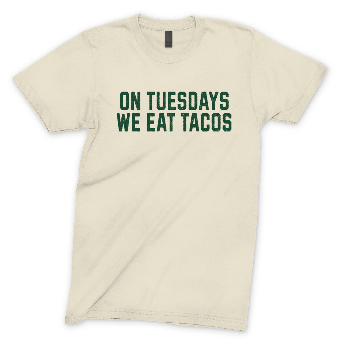 On Tuesdays We Eat Tacos in Natural Color