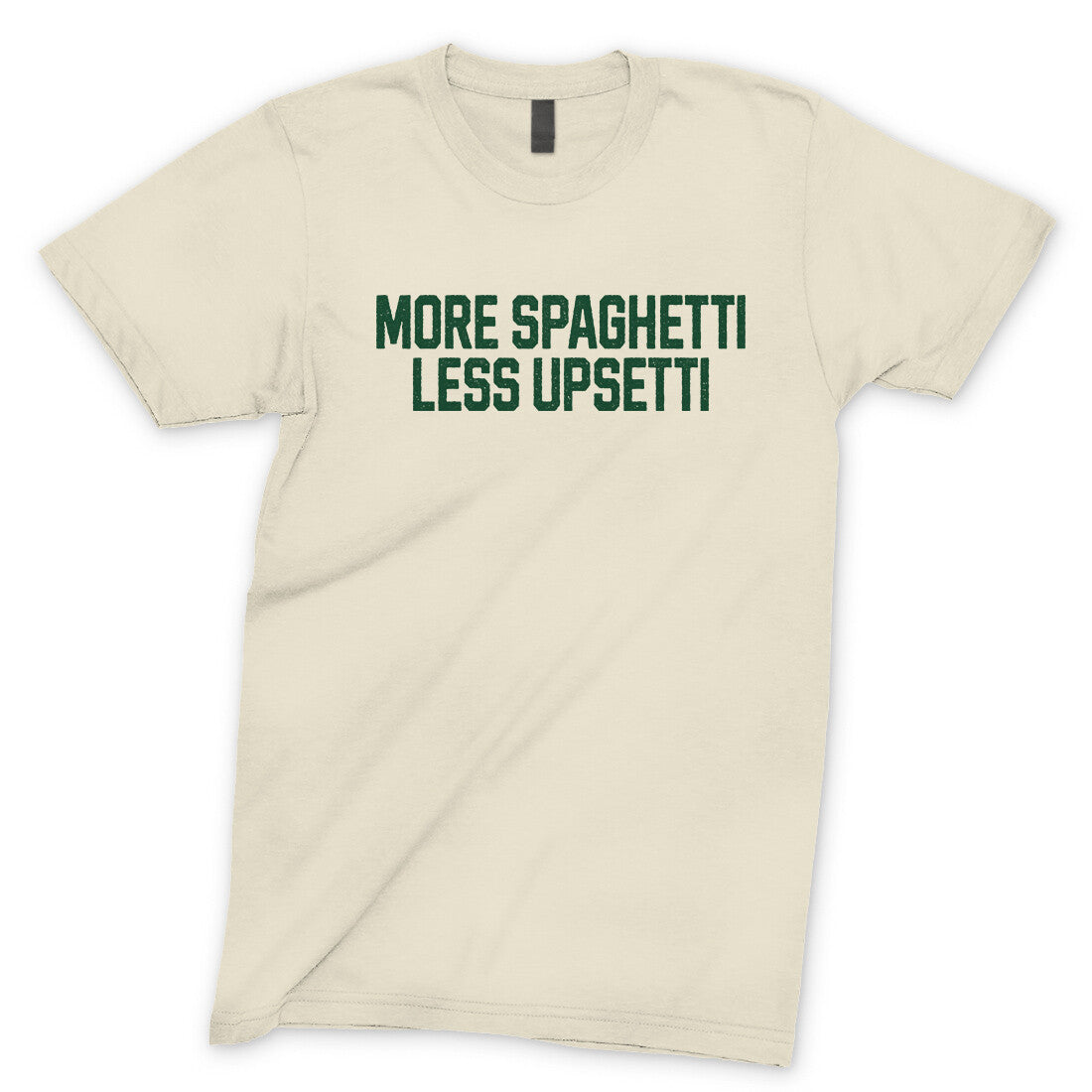 More Spaghetti Less Upsetti in Natural Color