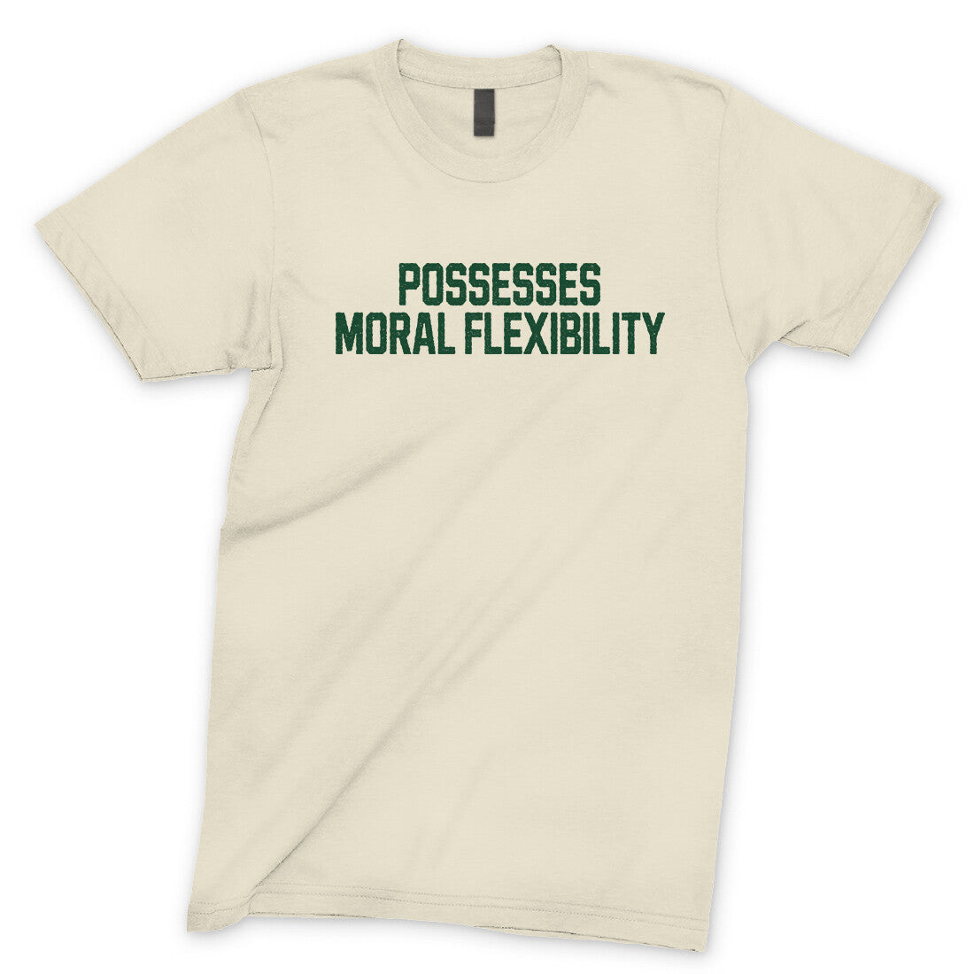 Possesses Moral Flexibility in Natural Color