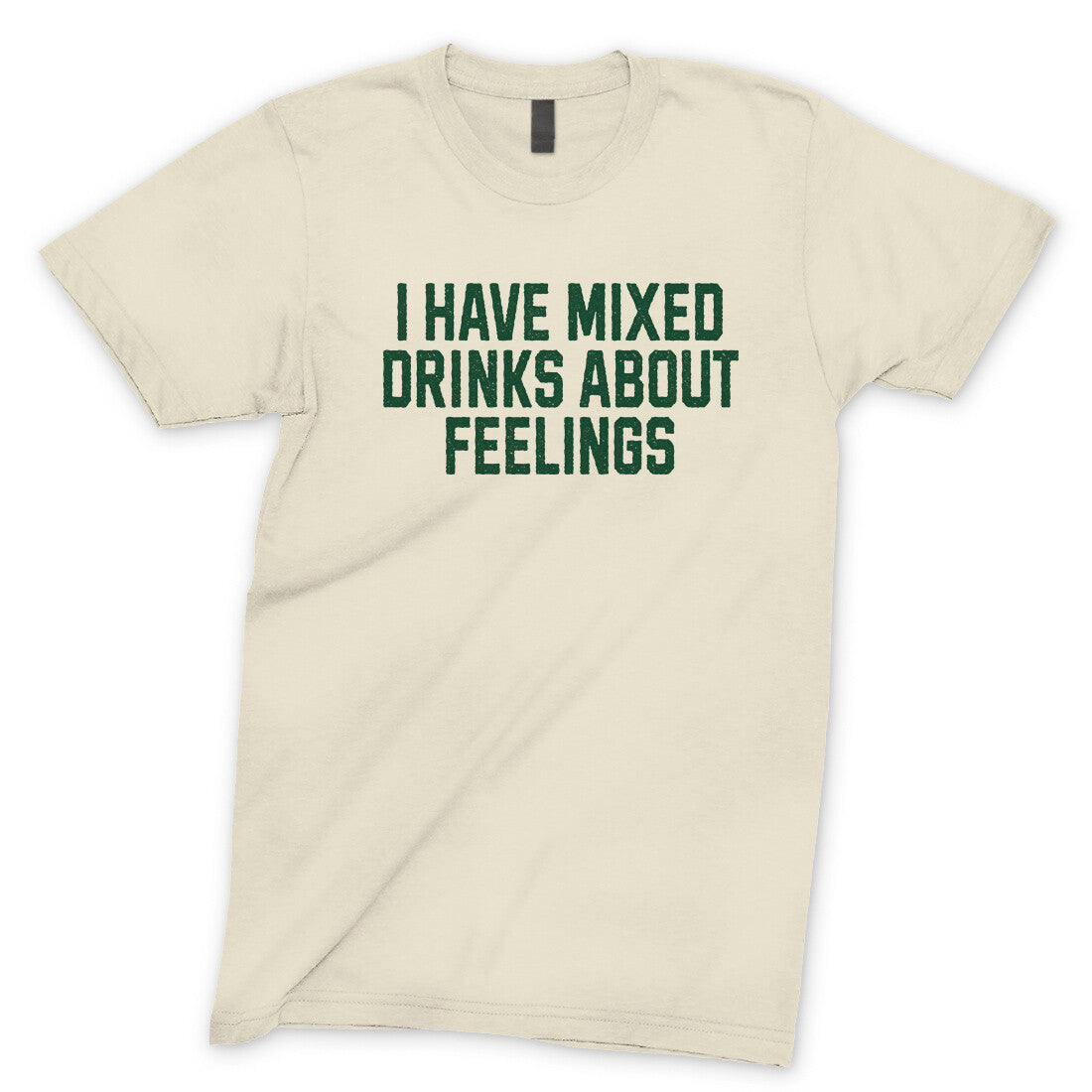 I Have Mixed Drinks about Feelings in Natural Color