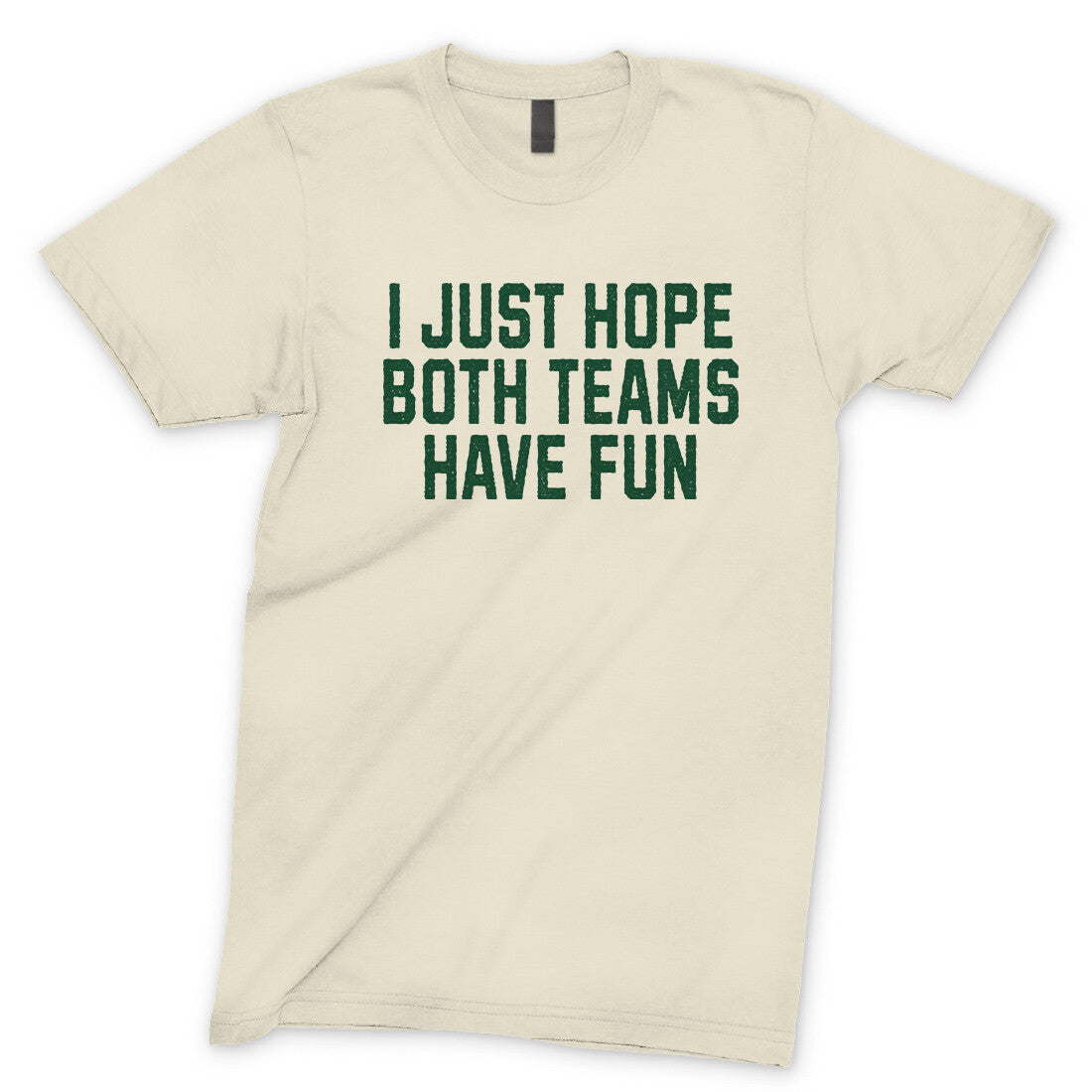 I Just Hope Both Teams Have Fun in Natural Color