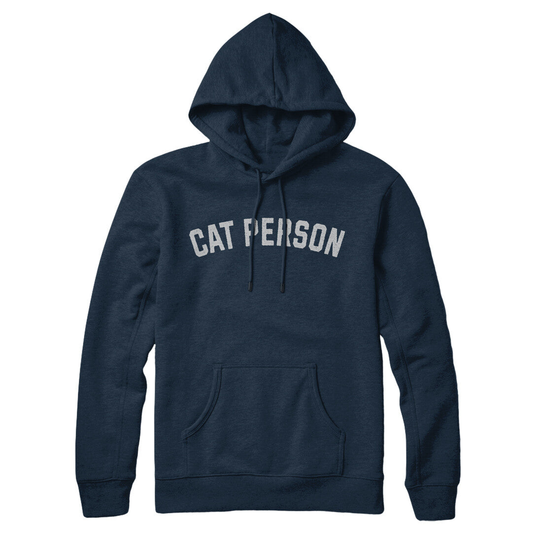 Cat Person in Navy Blue Color