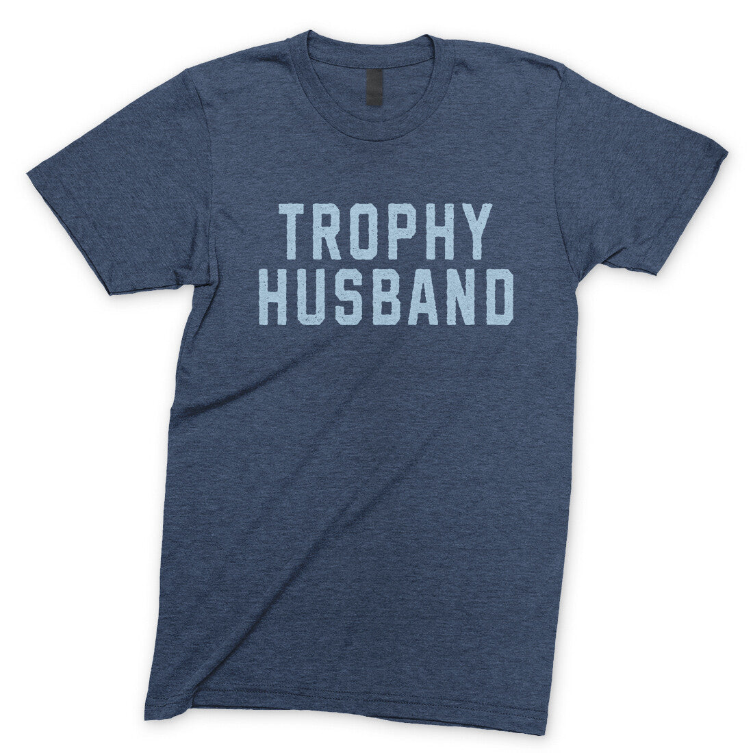 Trophy Husband in Navy Heather Color