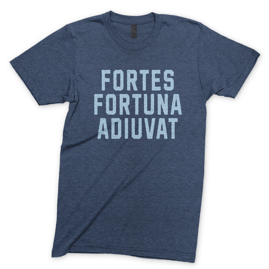 Fortes Fortuna Adiuvat in Navy Heather Color