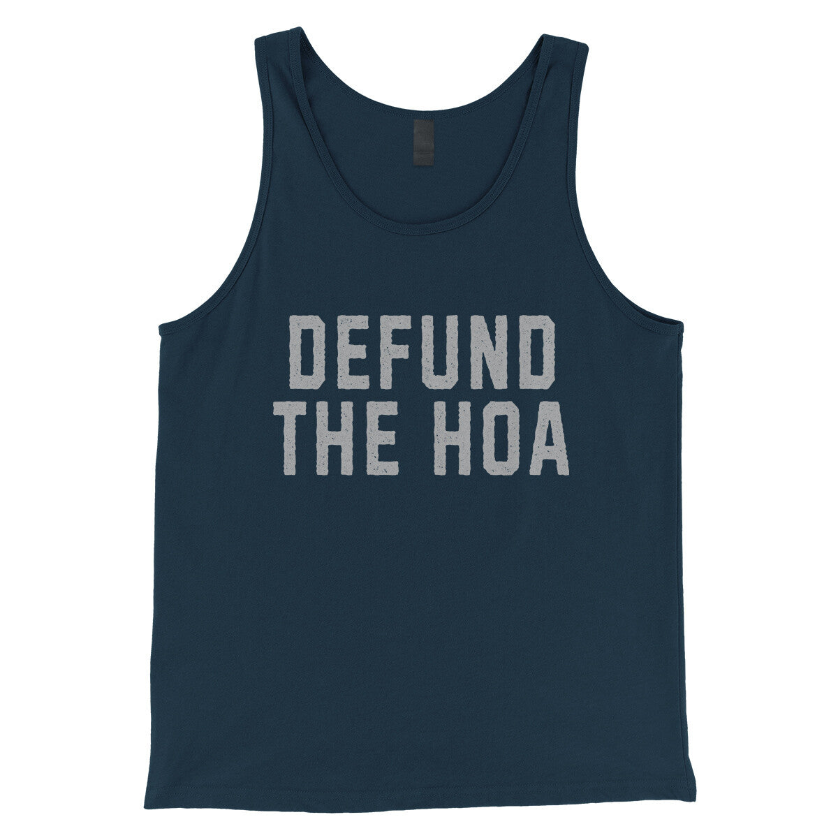 Defund the HOA in Navy Color