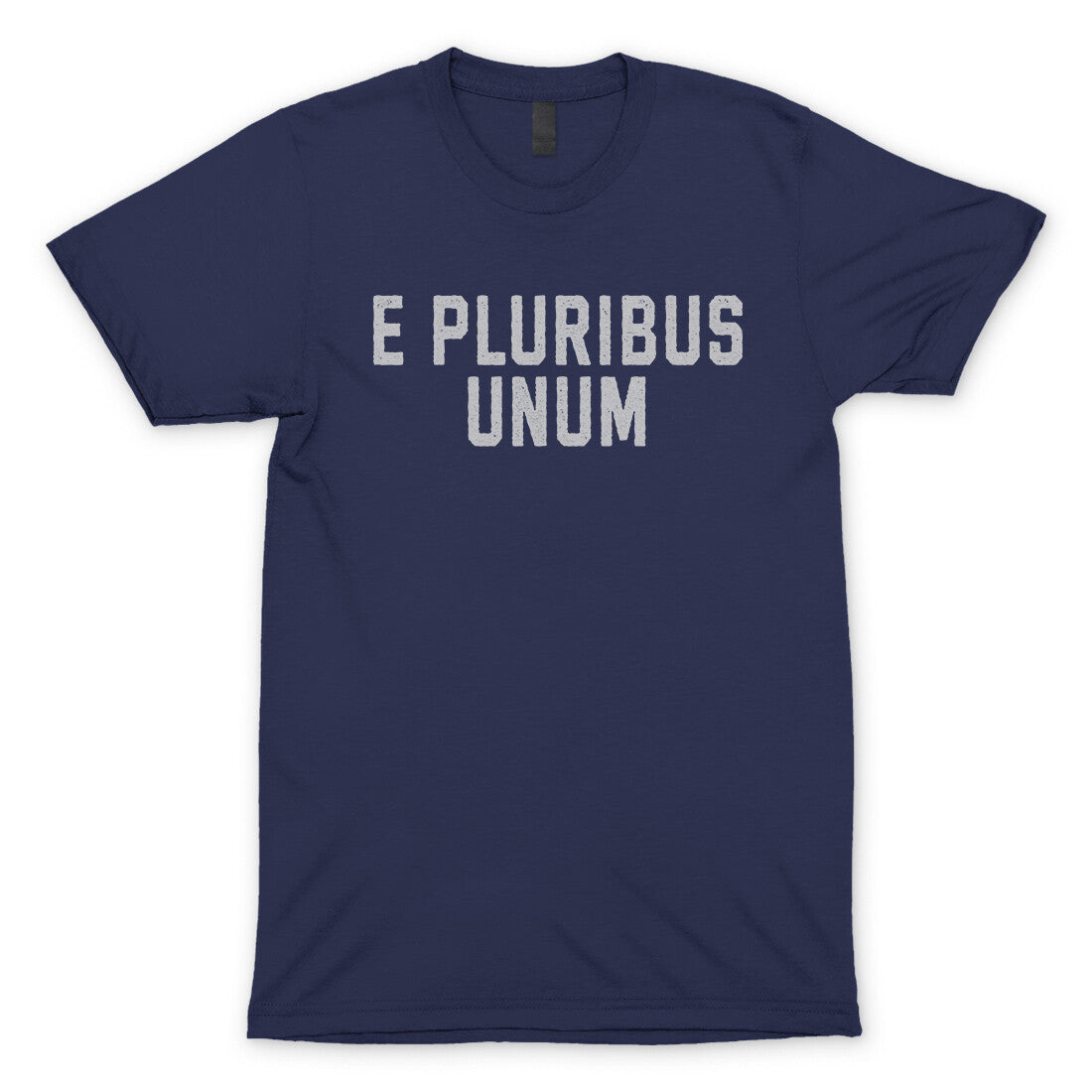 E Pluribus Unum in Navy Color