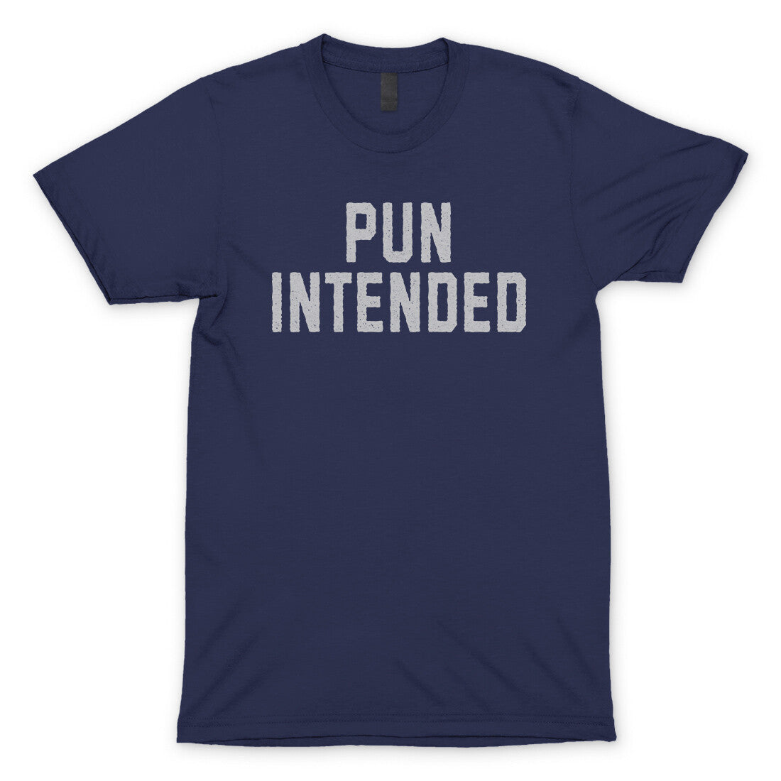 Pun Intended in Navy Color