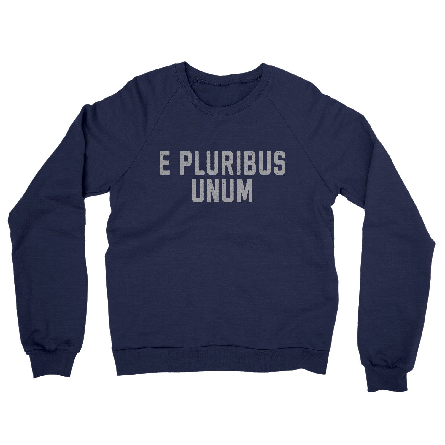 E Pluribus Unum in Navy Color