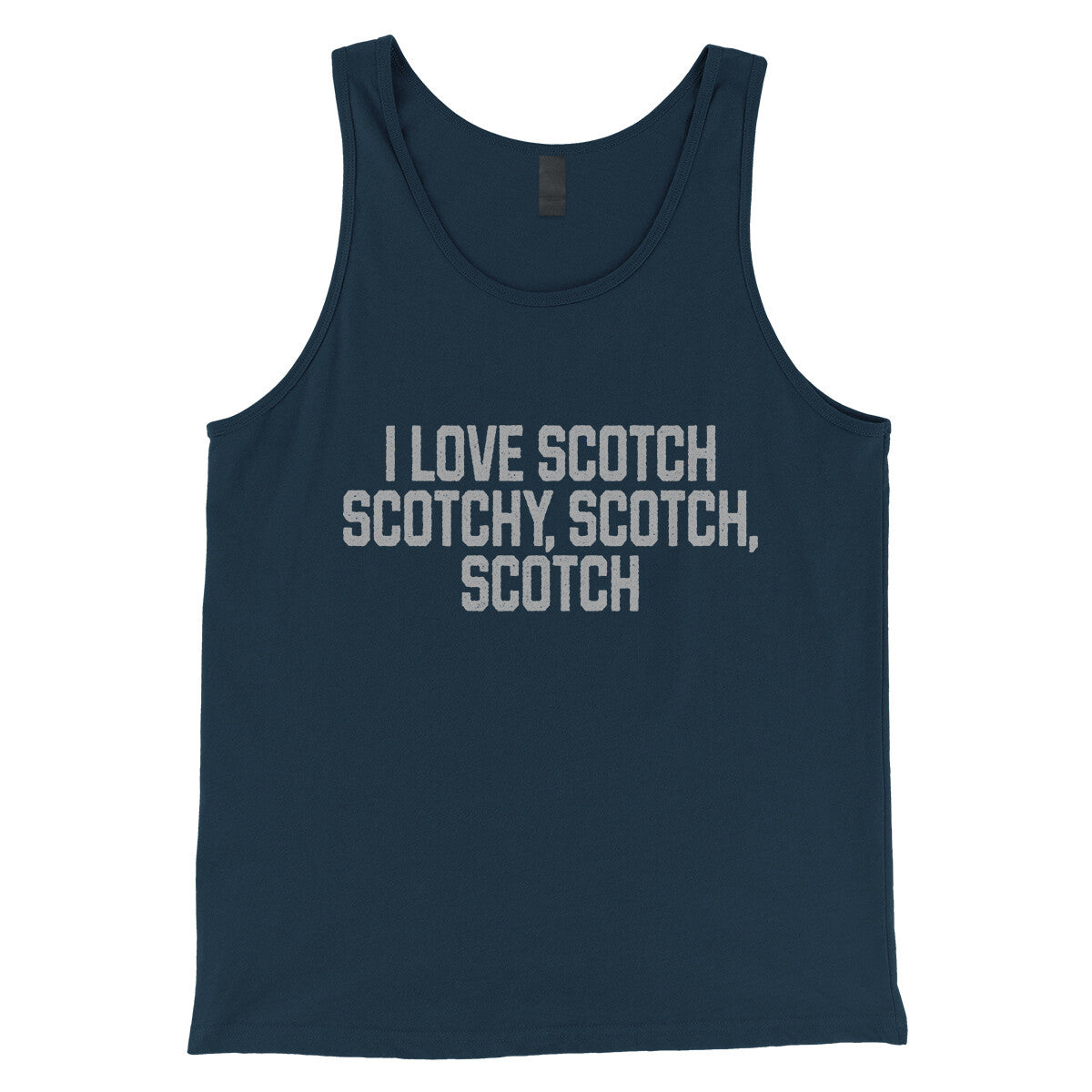 I Love Scotch Scotchy Scotch Scotch in Navy Color