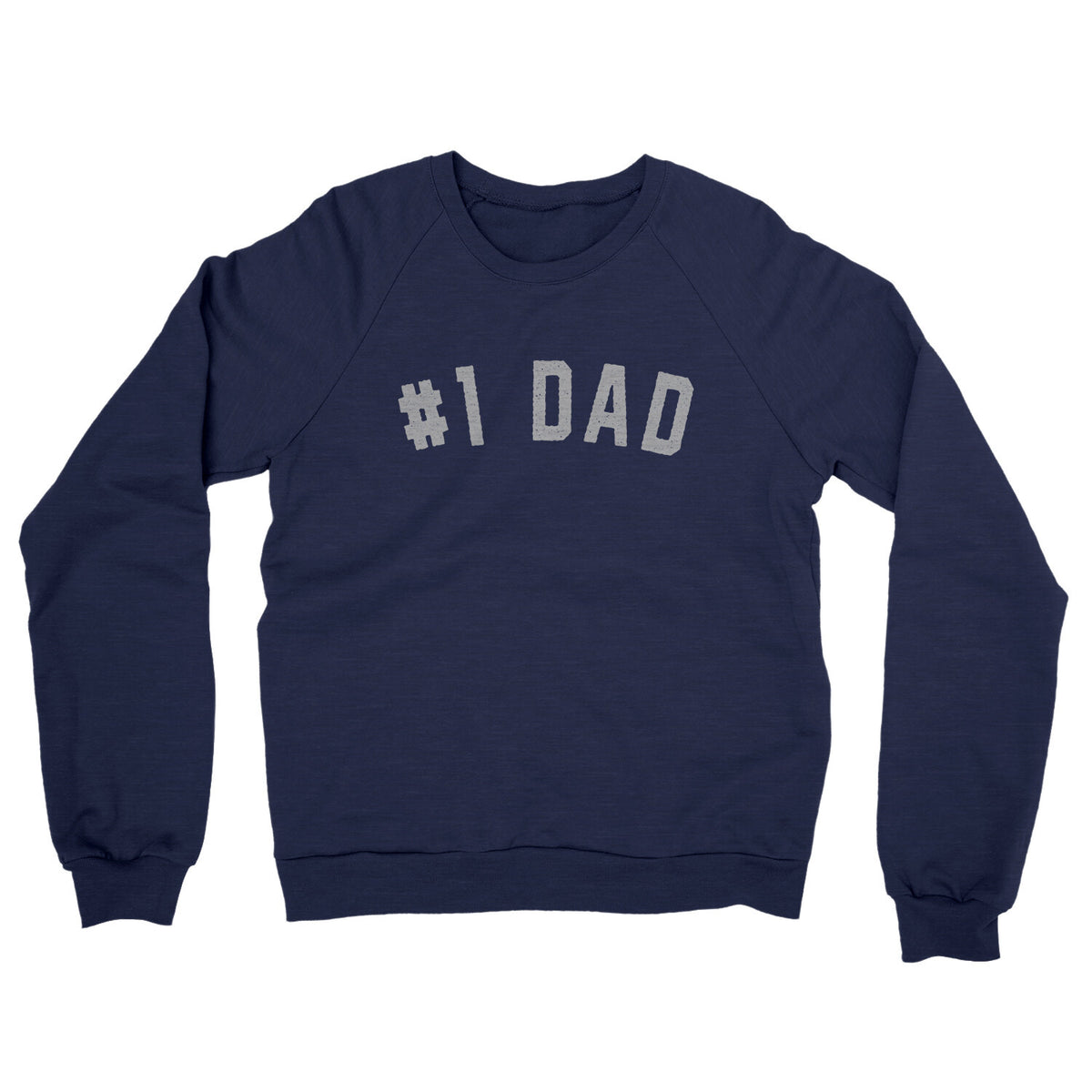 Number 1 Dad in Navy Color