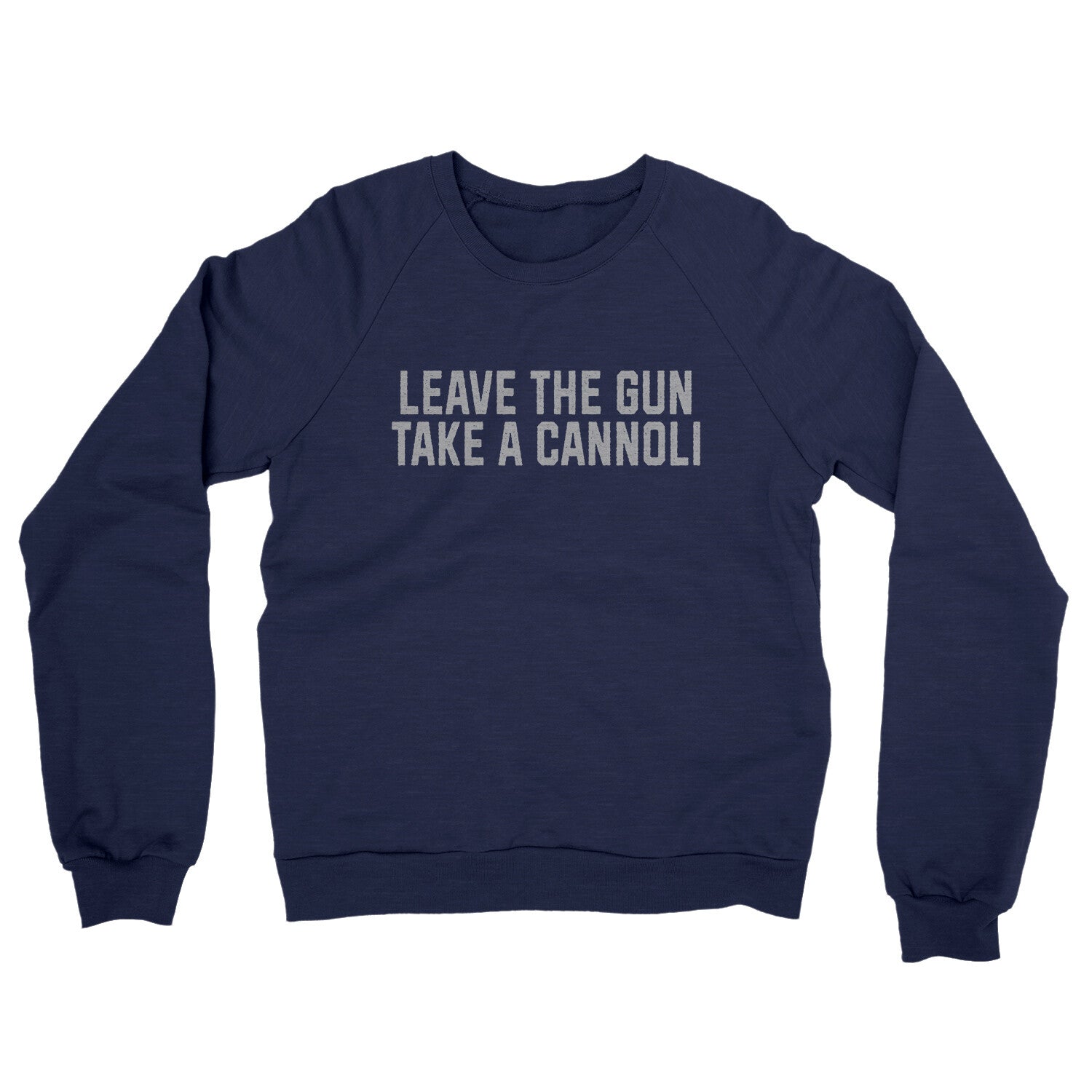 Leave the Gun Take the Cannoli in Navy Color