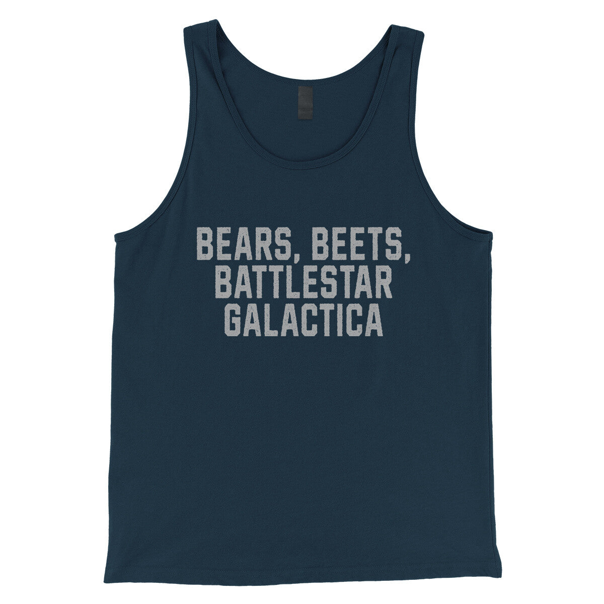 Bears Beets Battlestar Galactica in Navy Color