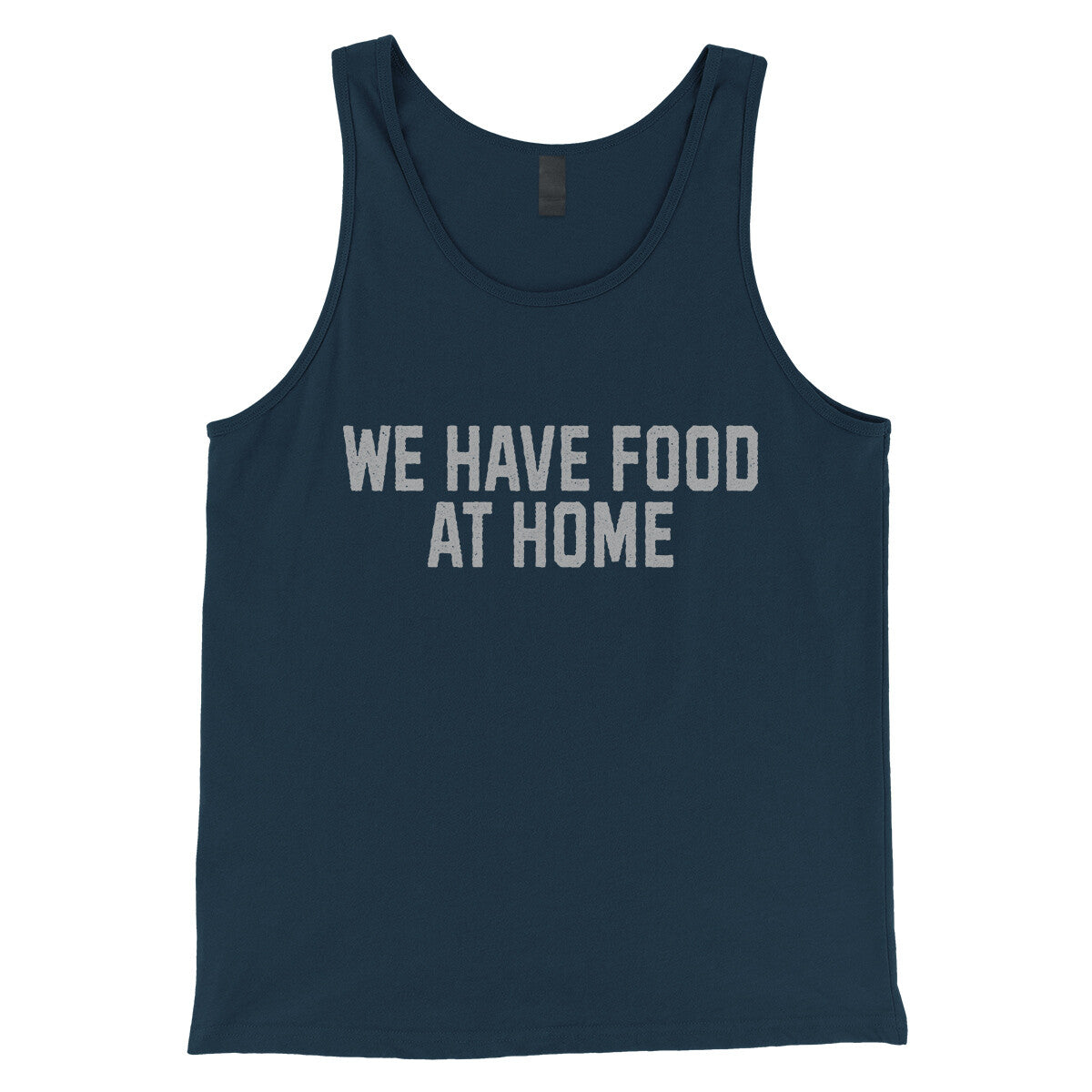 We Have Food at Home in Navy Color