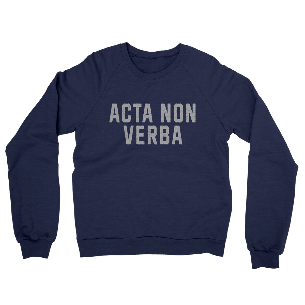 Acta Non Verba in Navy Color