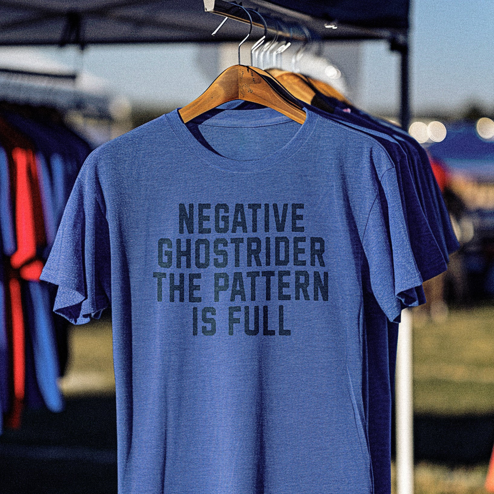 Negative Ghostrider The Pattern Is Full T-Shirt