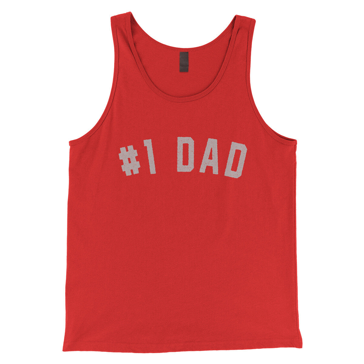 Number 1 Dad in Red Color