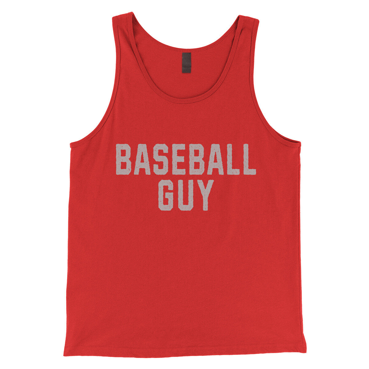 Baseball Guy in Red Color