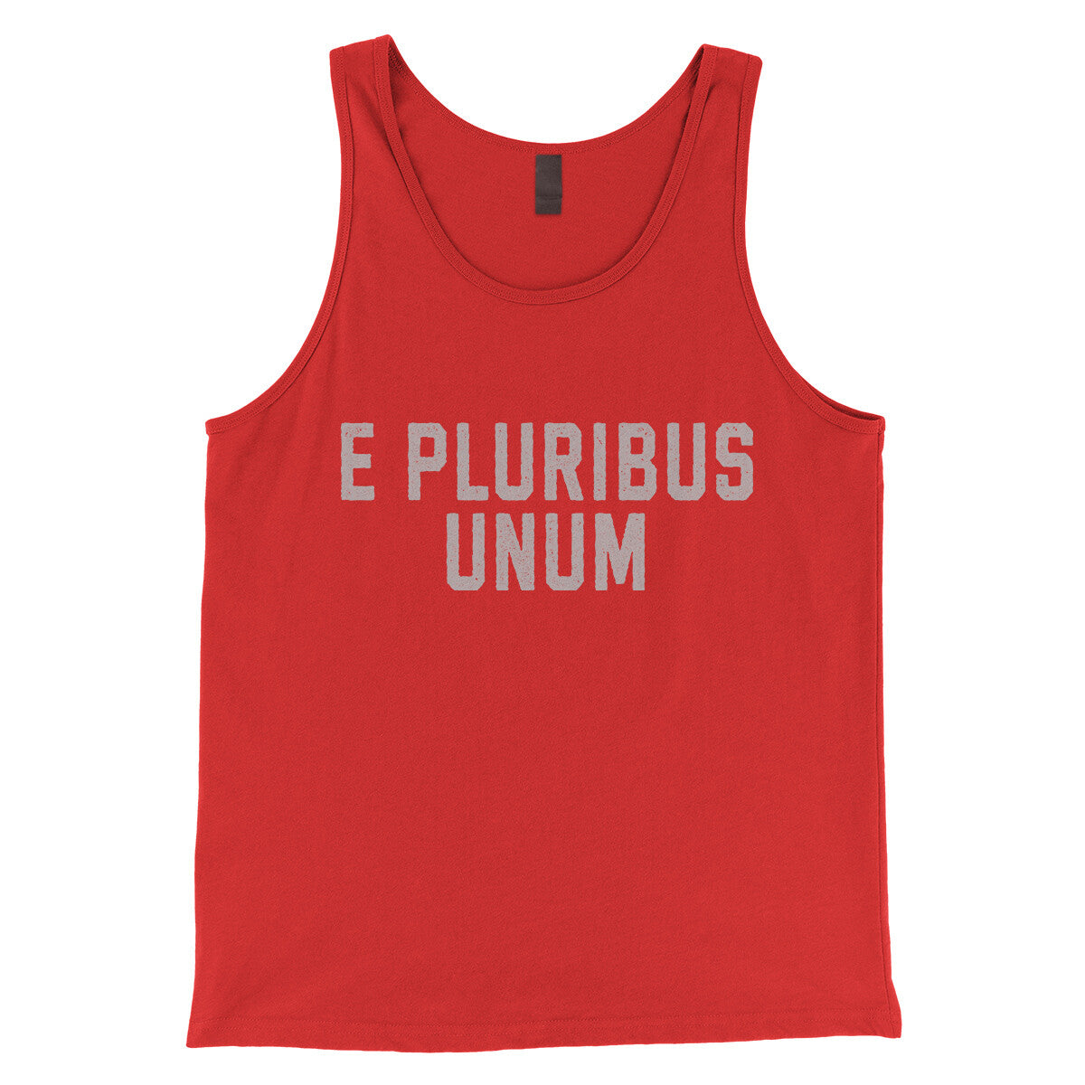 E Pluribus Unum in Red Color