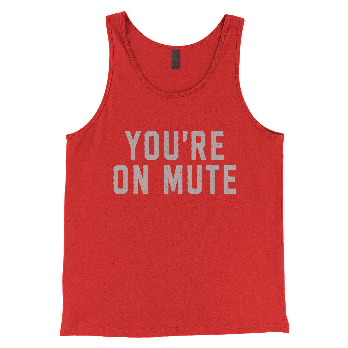 You're on Mute in Red Color