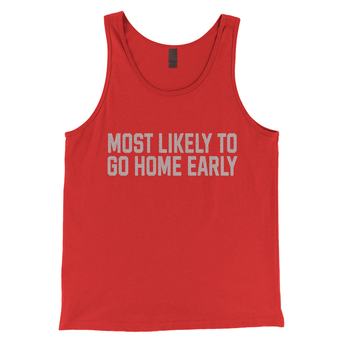 Most Likely to Go Home Early in Red Color