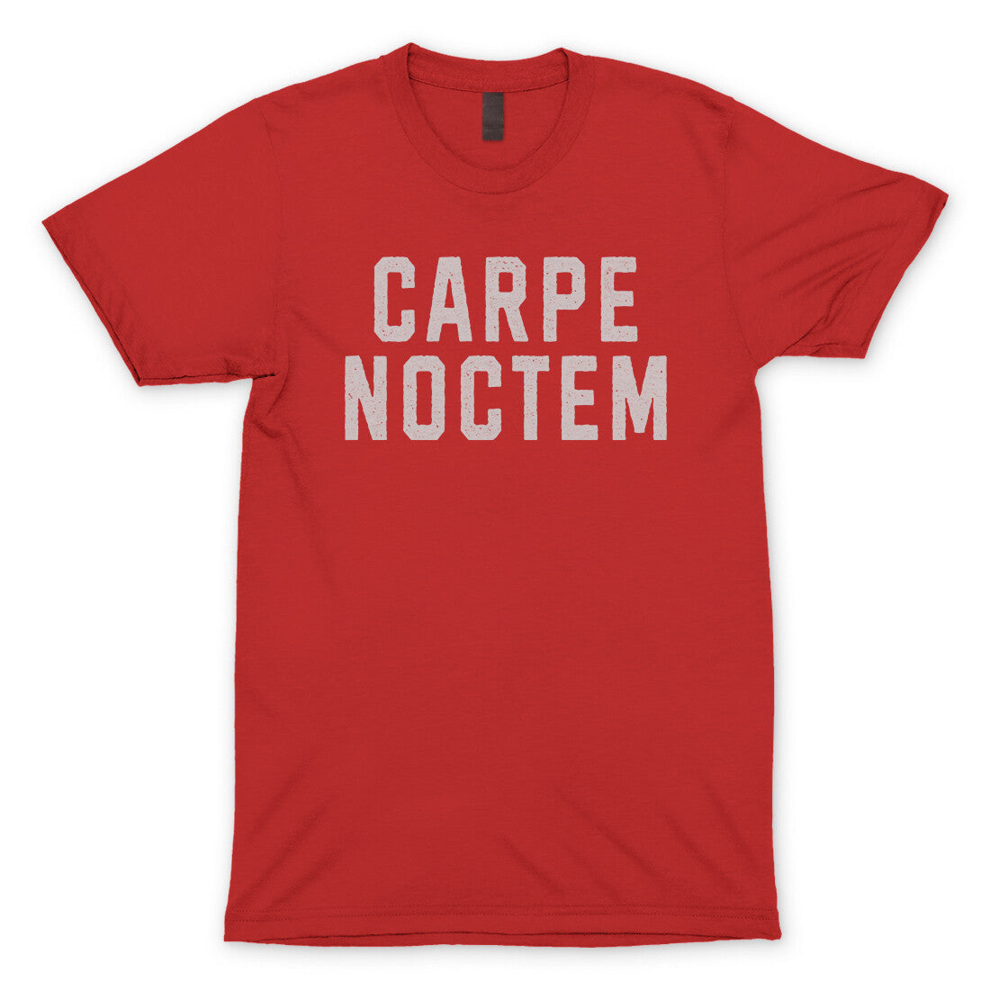 Carpe Noctem in Red Color