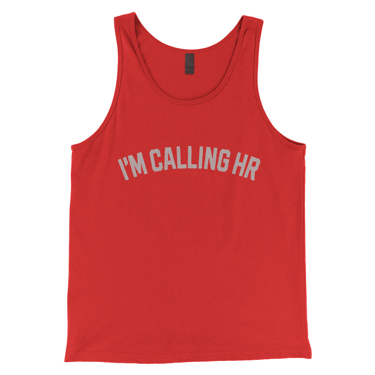 I'm Calling HR in Red Color