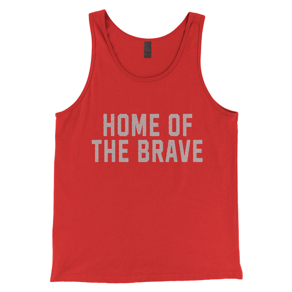 Home of the Brave in Red Color