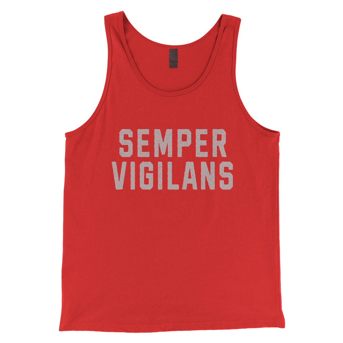 Semper Vigilans in Red Color