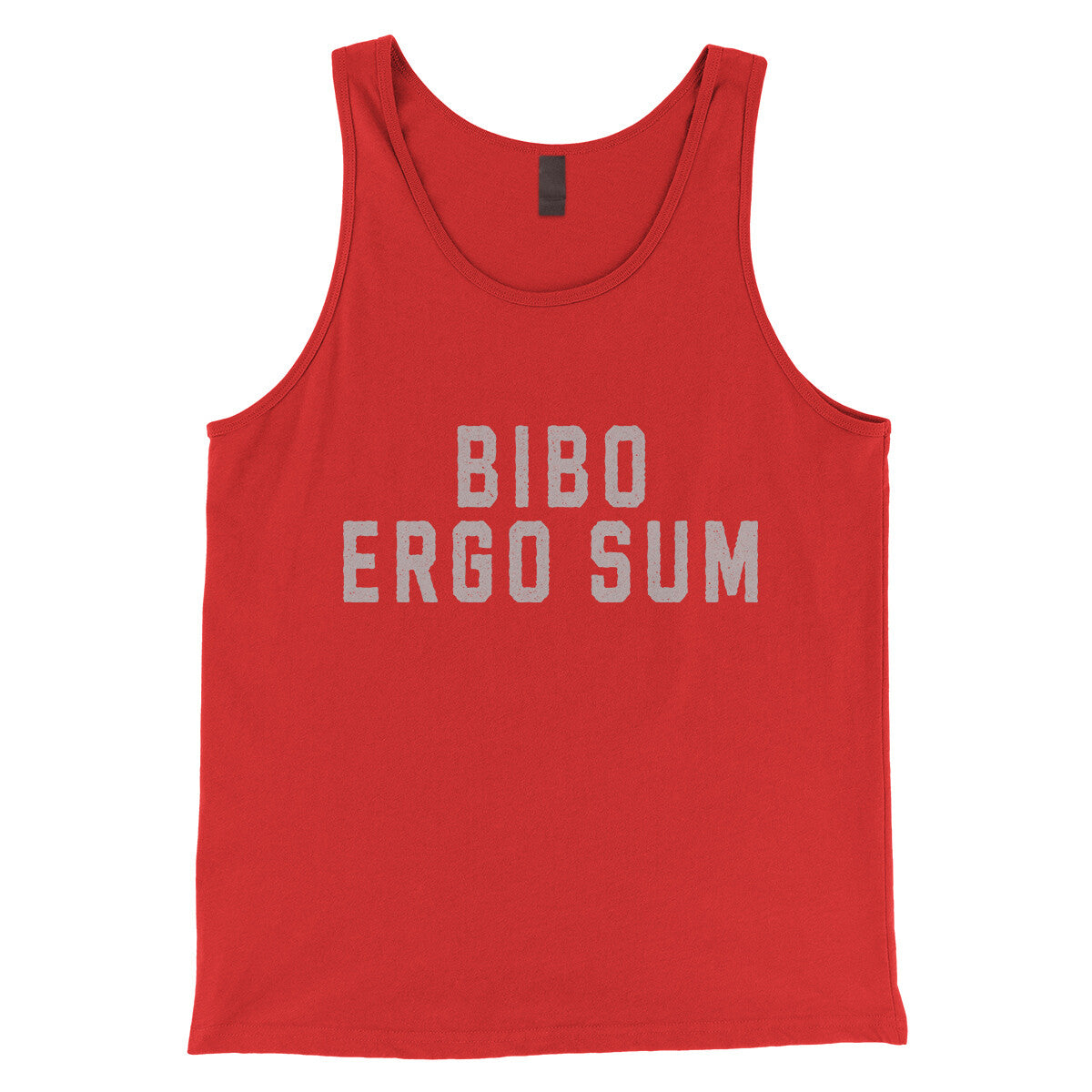 Bibo Ergo Sum in Red Color