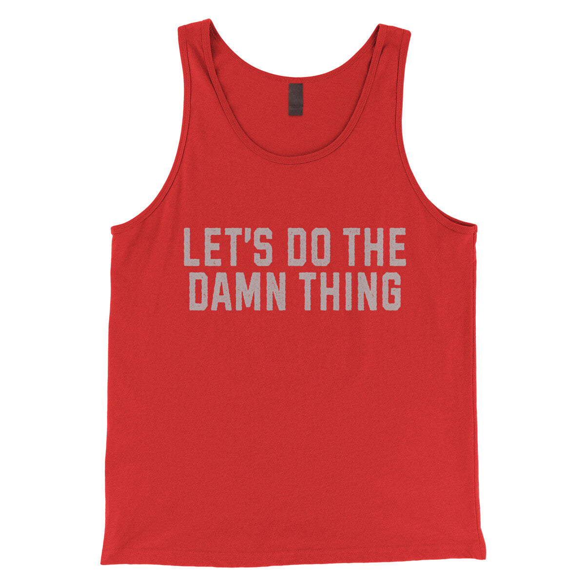 Let’s Do the Damn Thing in Red Color