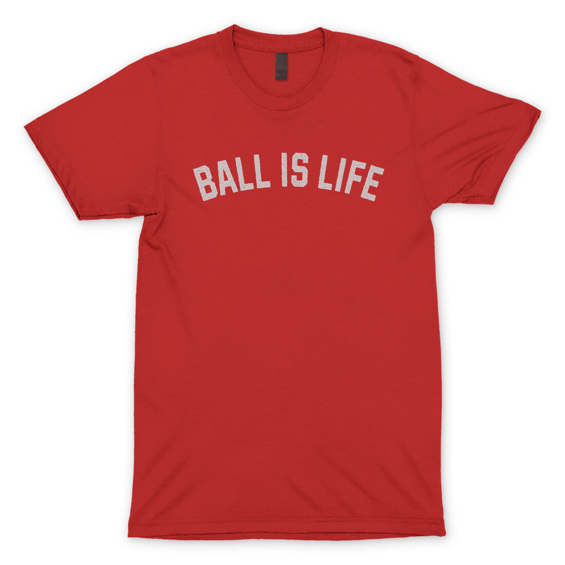 Ball is Life in Red Color