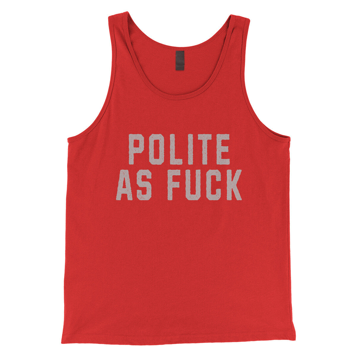 Polite as Fuck in Red Color