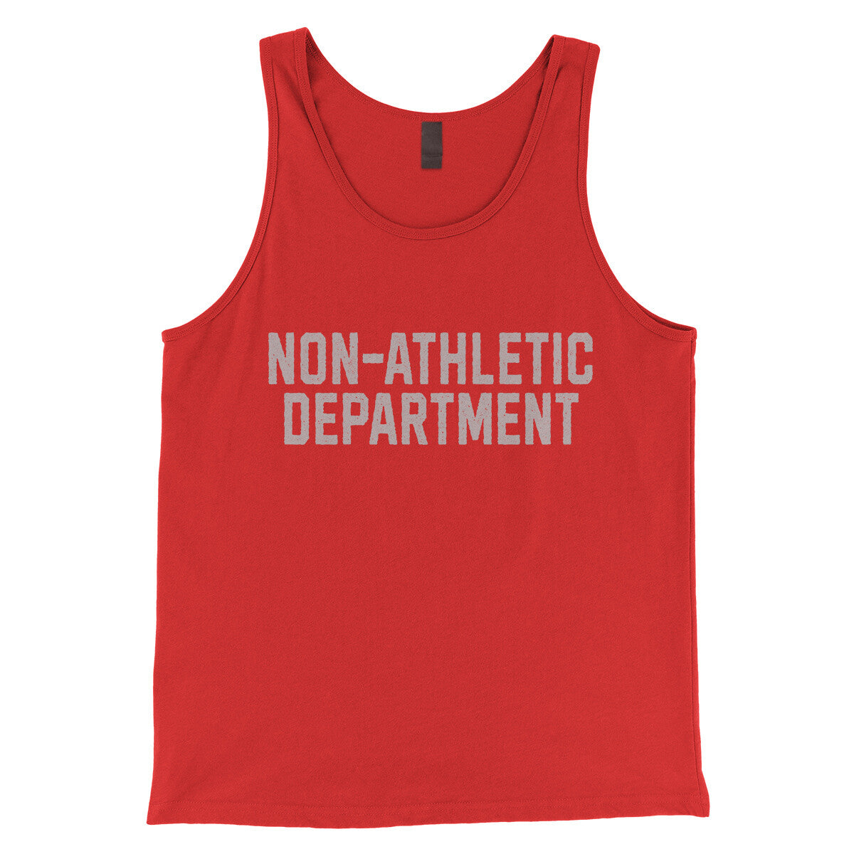 Non-Athletic Department in Red Color