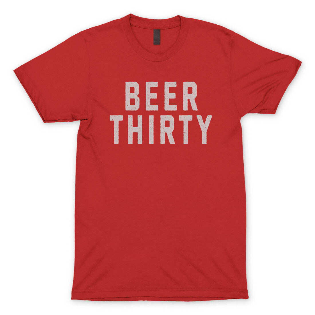 Beer Thirty in Red Color
