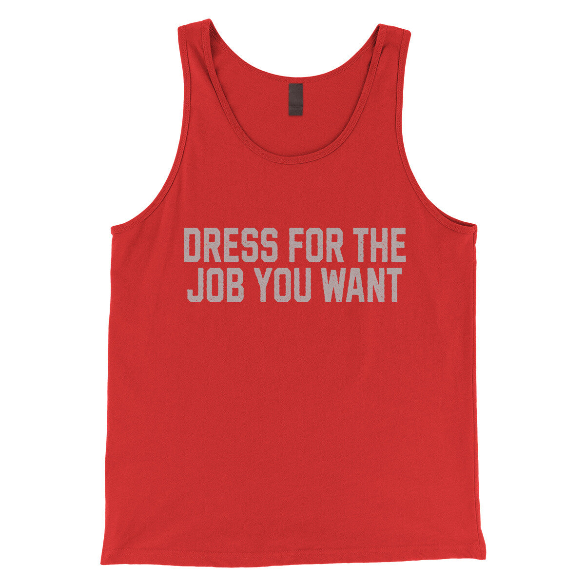 Dress for the Job you Want in Red Color