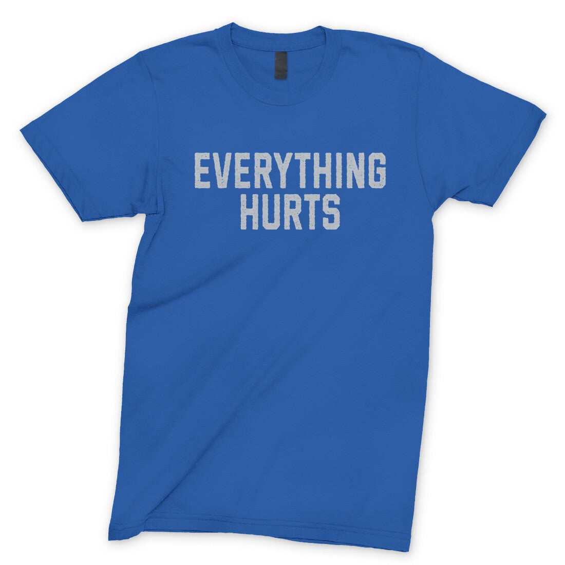 Everything Hurts in Royal Color