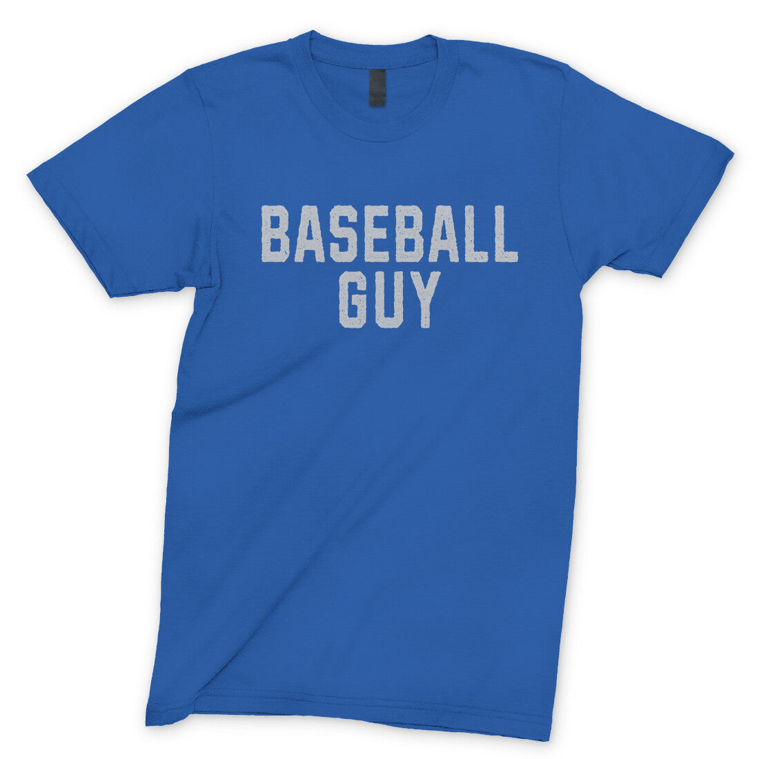 Baseball Guy in Royal Color