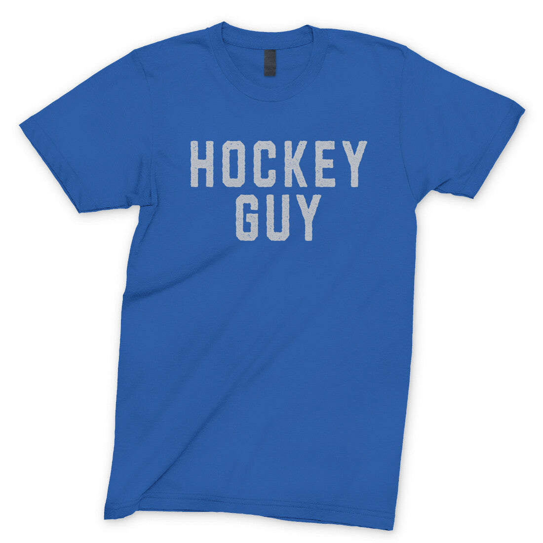 Hockey Guy in Royal Color