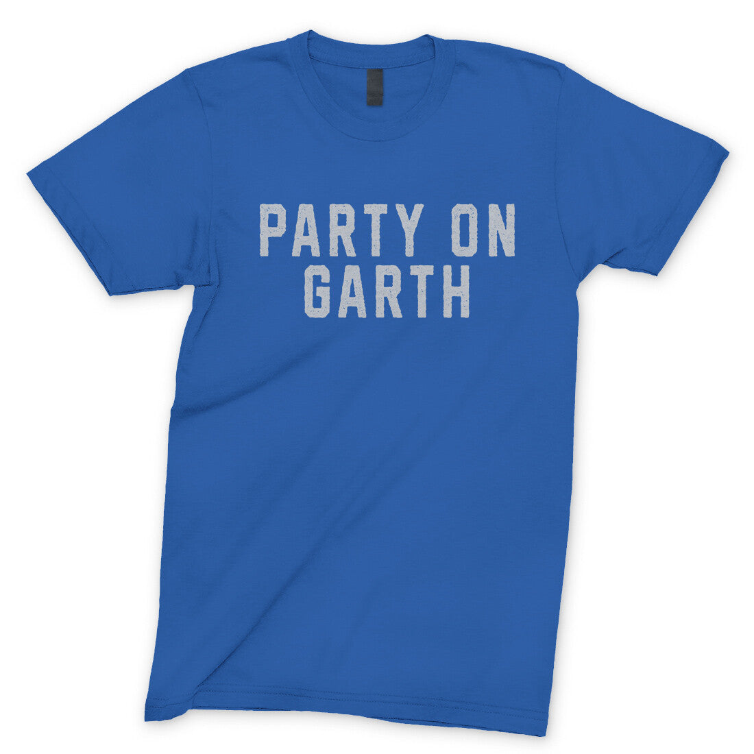 Party on Garth in Royal Color