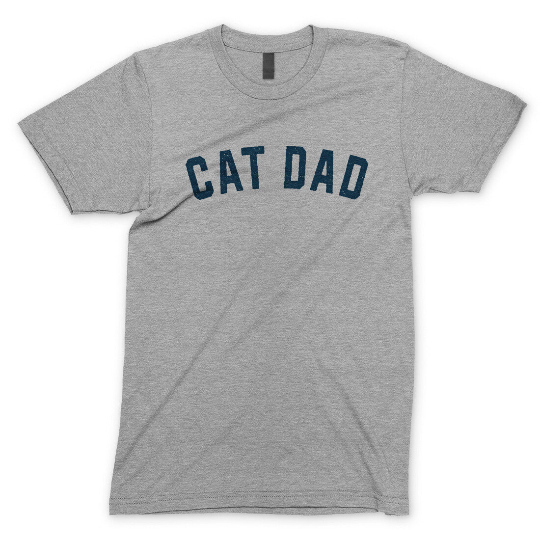 Cat Dad in Sport Grey Color