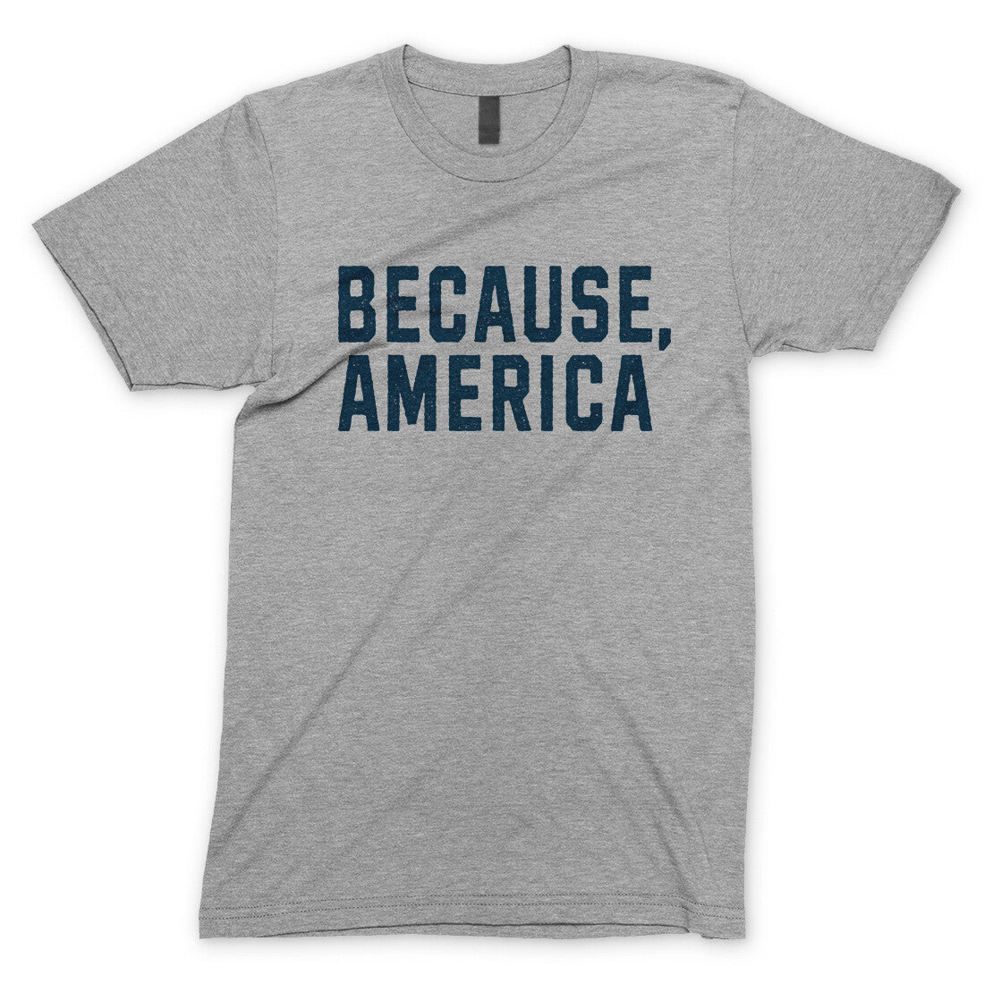 Because America in Sport Grey Color
