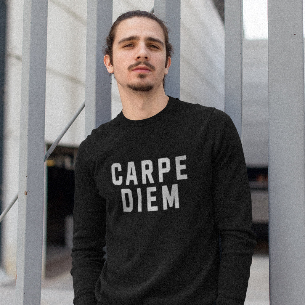 Carpe Diem Midweight French Terry Crewneck Sweatshirt