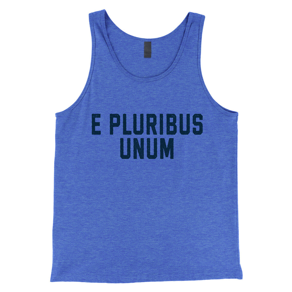 E Pluribus Unum in True Royal TriBlend Color