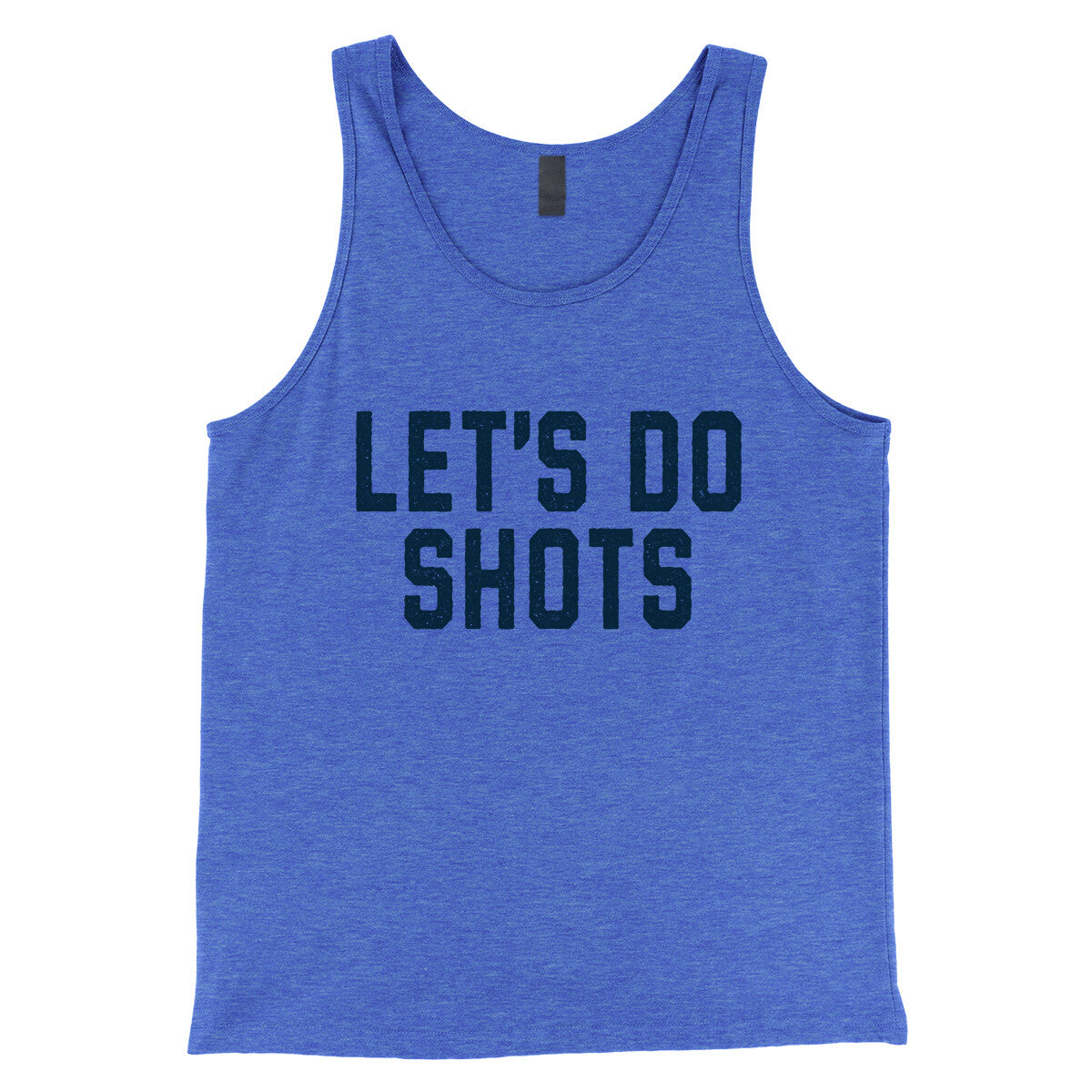 Let's Do Shots in True Royal TriBlend Color