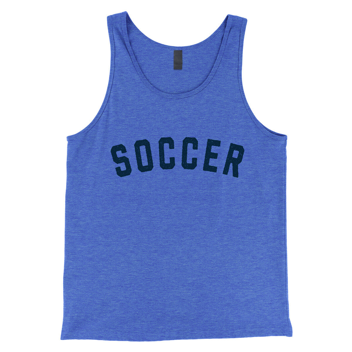 Soccer in True Royal TriBlend Color