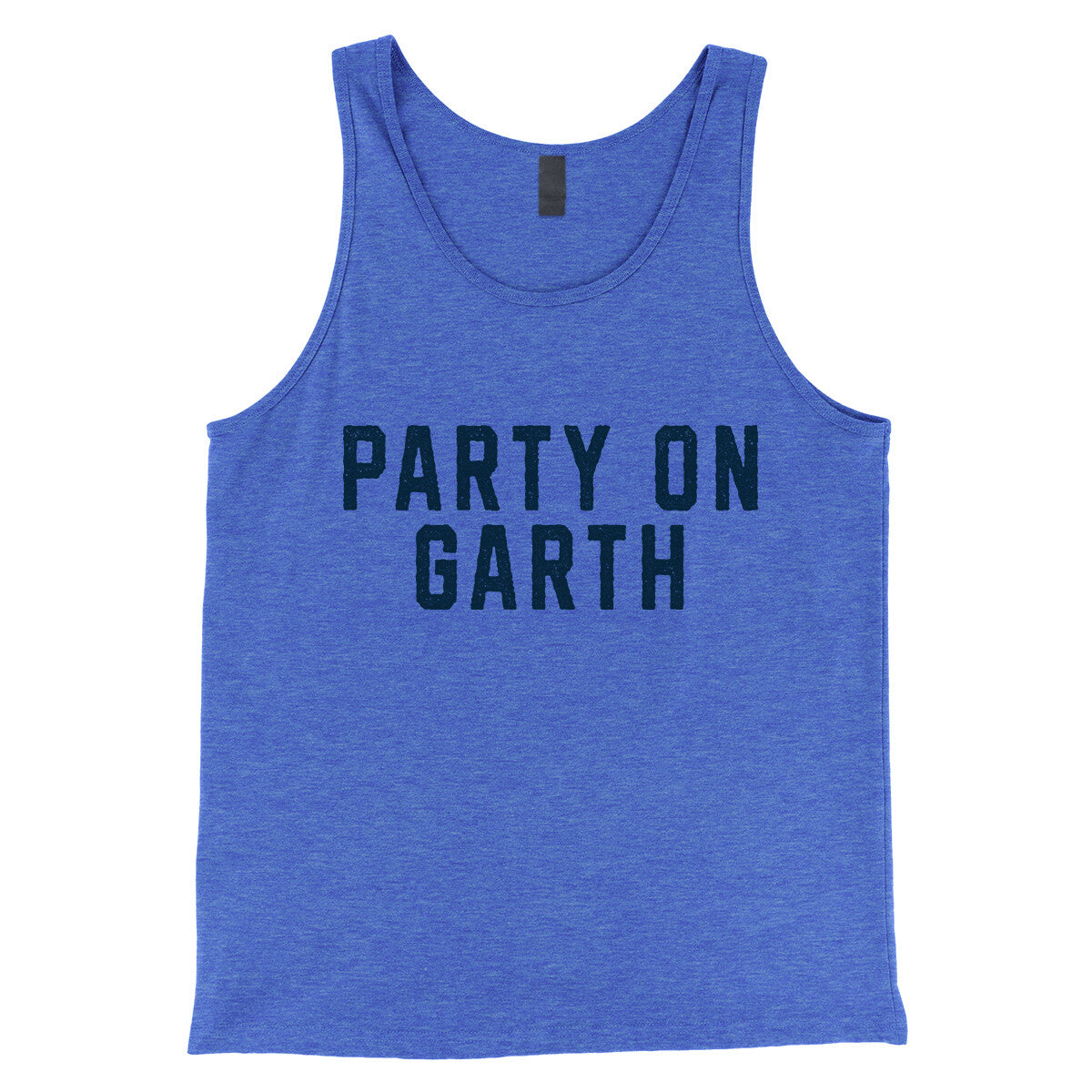 Party on Garth in True Royal TriBlend Color