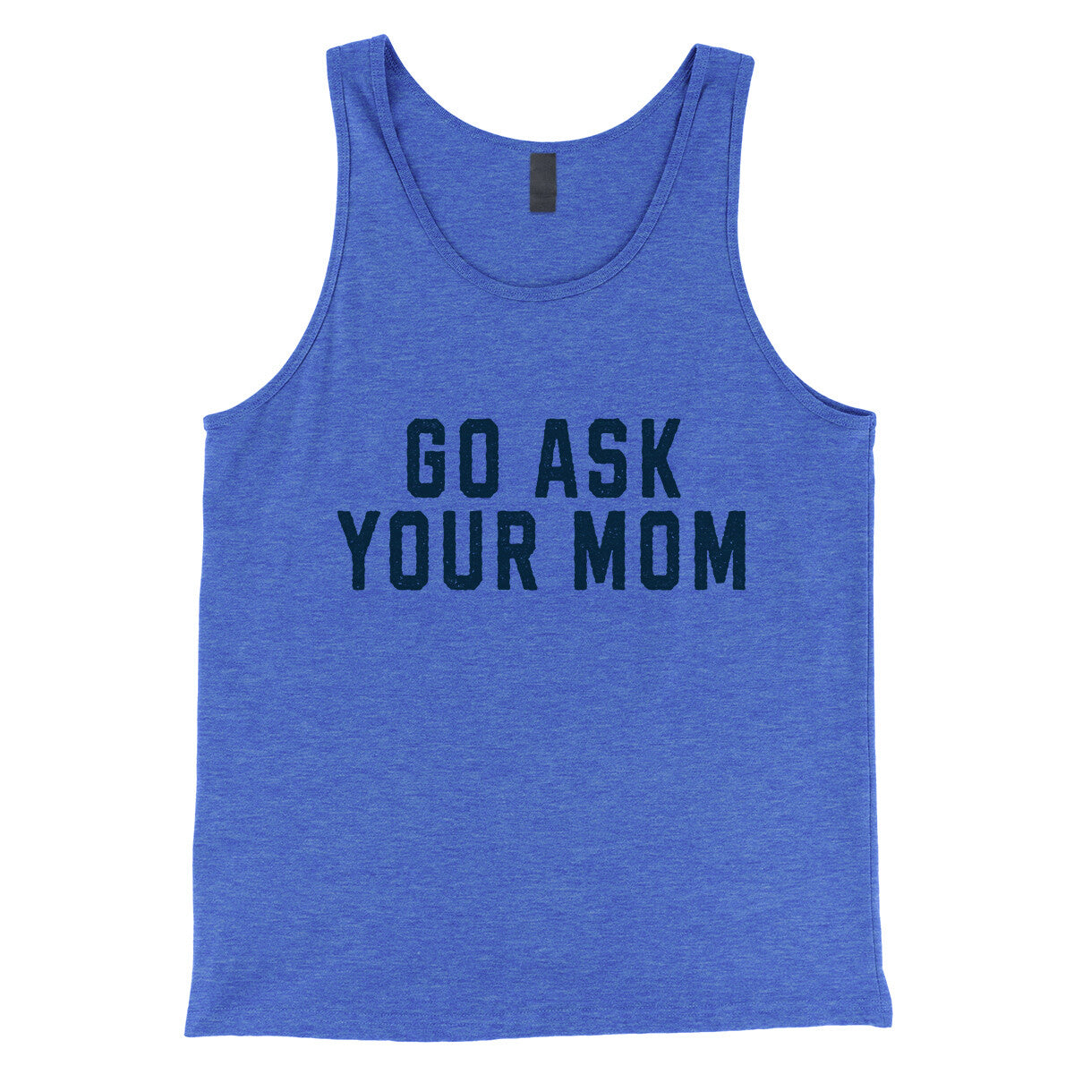 Go Ask your Mom in True Royal TriBlend Color