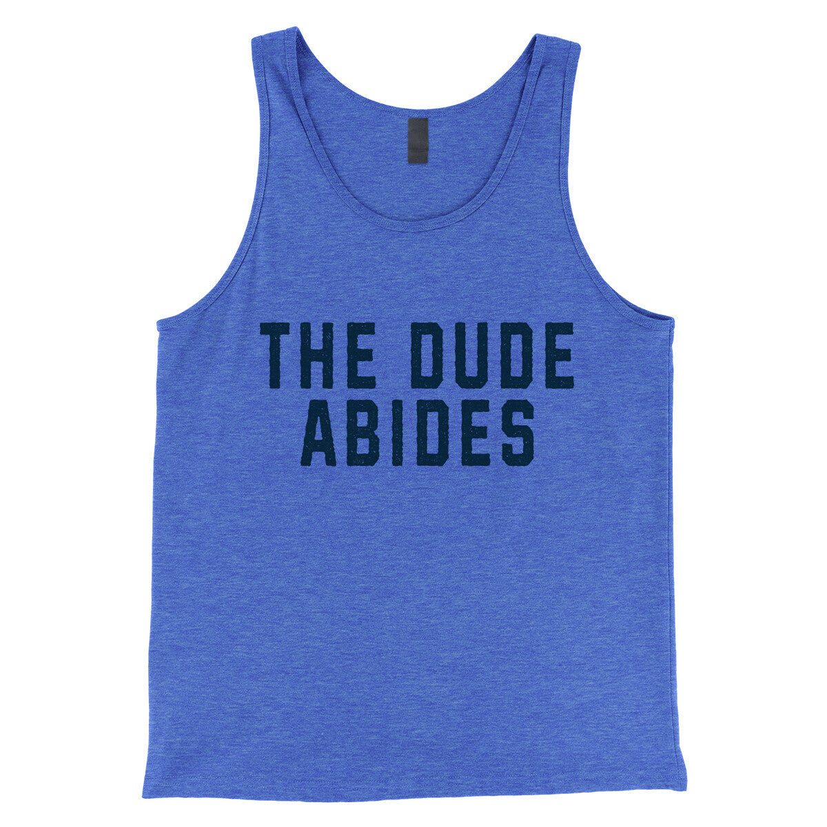The Dude Abides in True Royal TriBlend Color