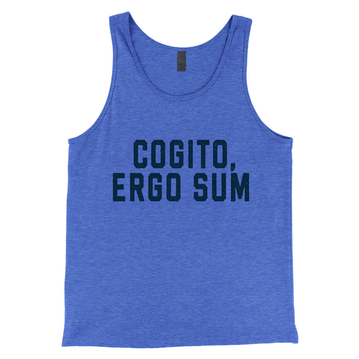 Cogito Ergo Sum in True Royal TriBlend Color