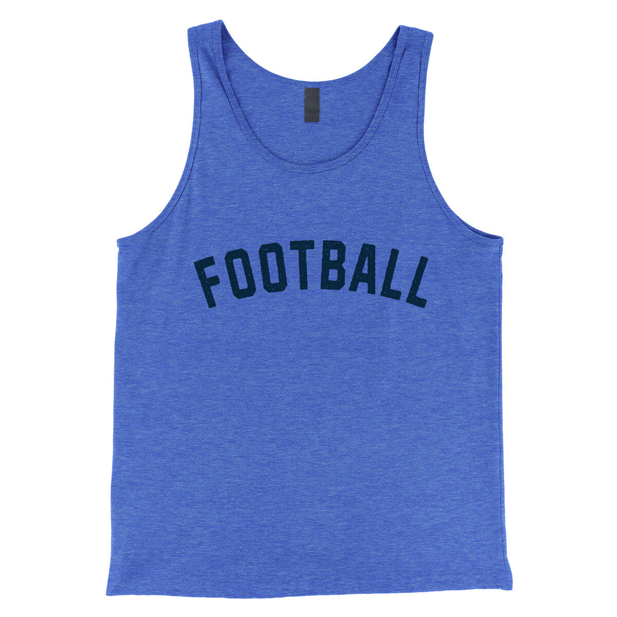 Football in True Royal TriBlend Color